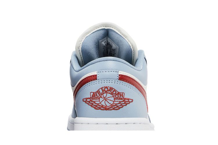 Jordan 1 Low Blue Whisper Dune Red (Women's)