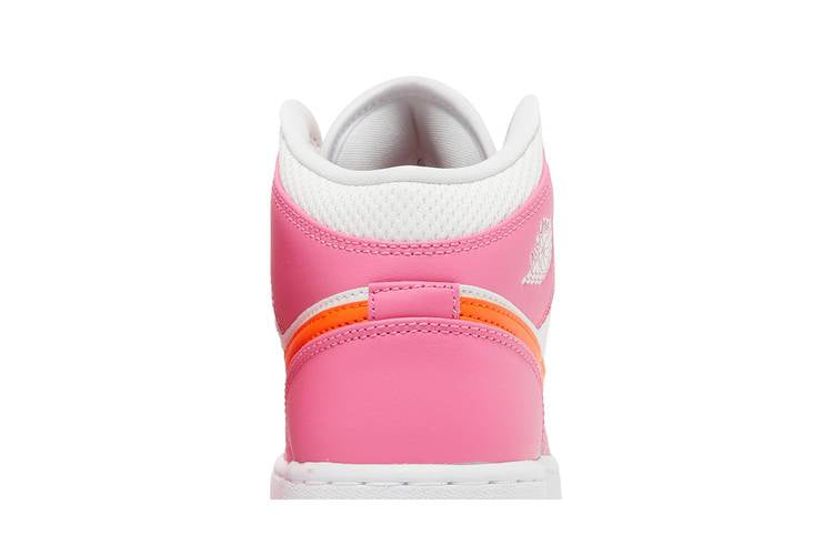Jordan 1 Mid Pinksicle Safety Orange (GS)