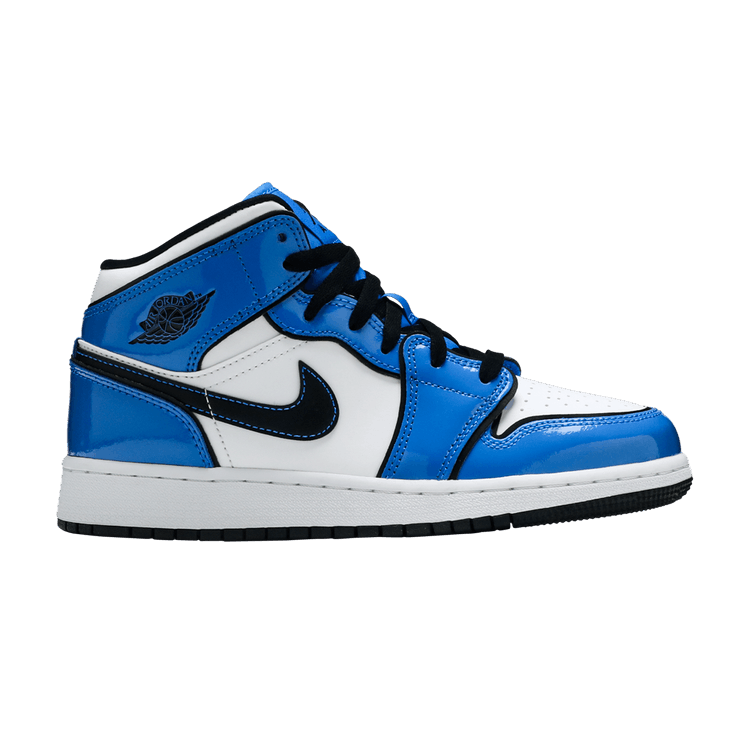 Jordan 1 Mid Signal Blue (GS)