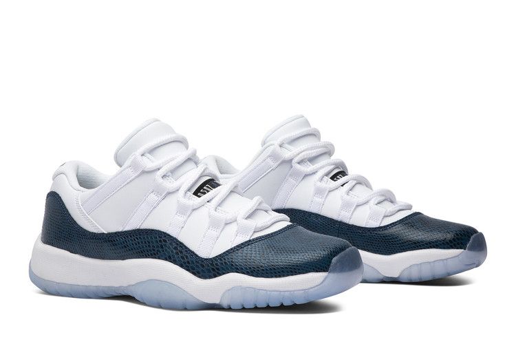 Jordan 11 Retro Low Snake Navy (2019) (GS)