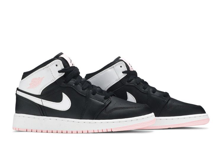 Jordan 1 Mid Arctic Pink Black (GS)