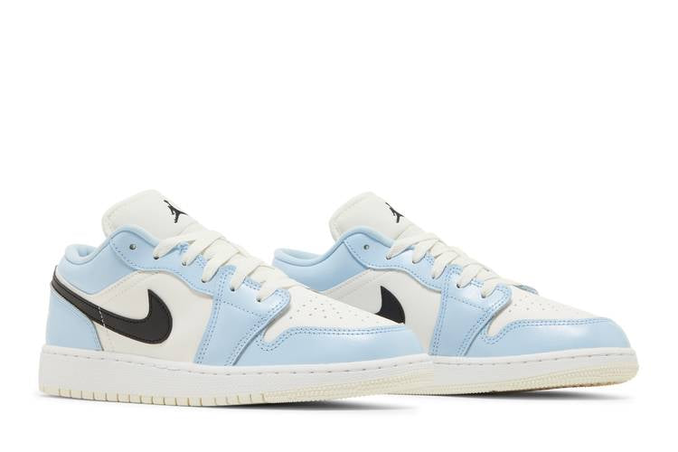 Jordan 1 Low Ice Blue Black (GS)