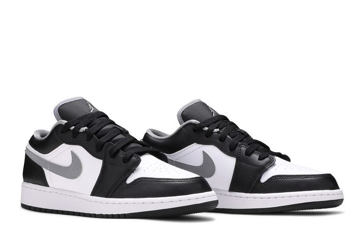 Jordan 1 Low Black White Grey (GS)