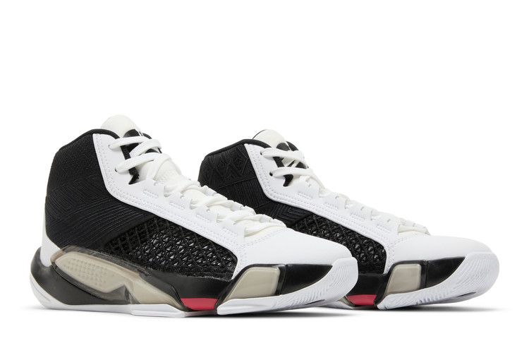 Jordan 38 White Siren Red Black (GS)