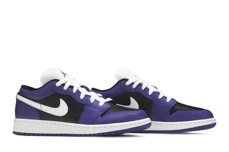 Jordan 1 Low Court Purple Black (GS)