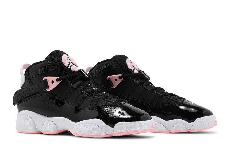 Jordan 6 Rings Black Arctic Punch (GS)