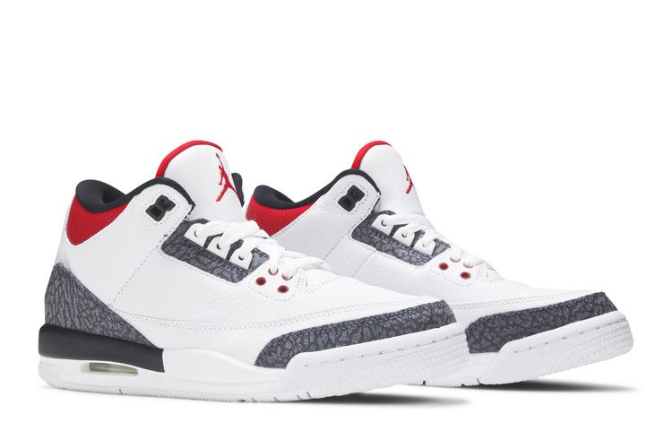 Jordan 3 Retro SE Fire Red Denim (GS)
