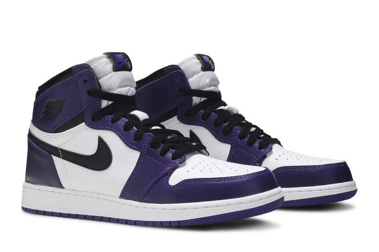 Jordan 1 Retro High Court Purple White (GS)
