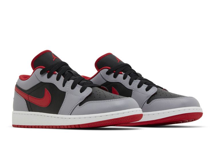 Jordan 1 Low Cement Fire Red (GS)