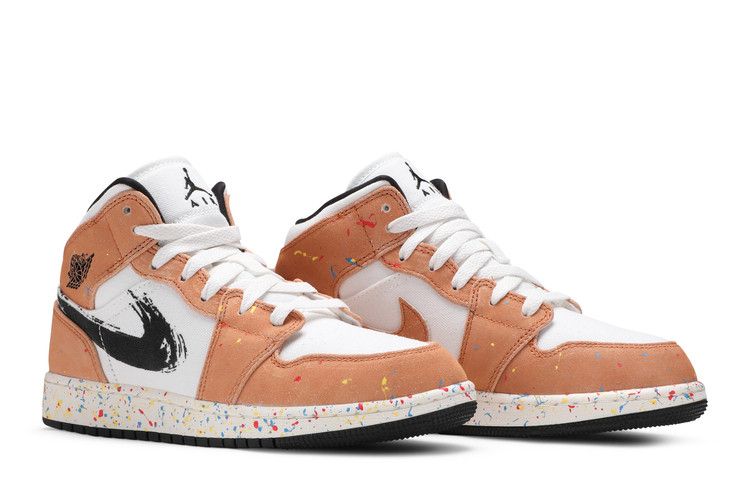 Jordan 1 Mid SE Brushstroke (GS)