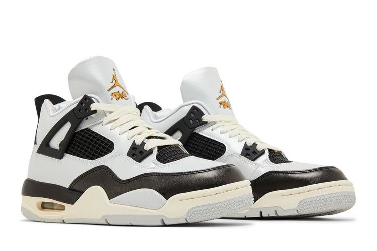 Jordan 4 Retro Platinum Gold (GS)