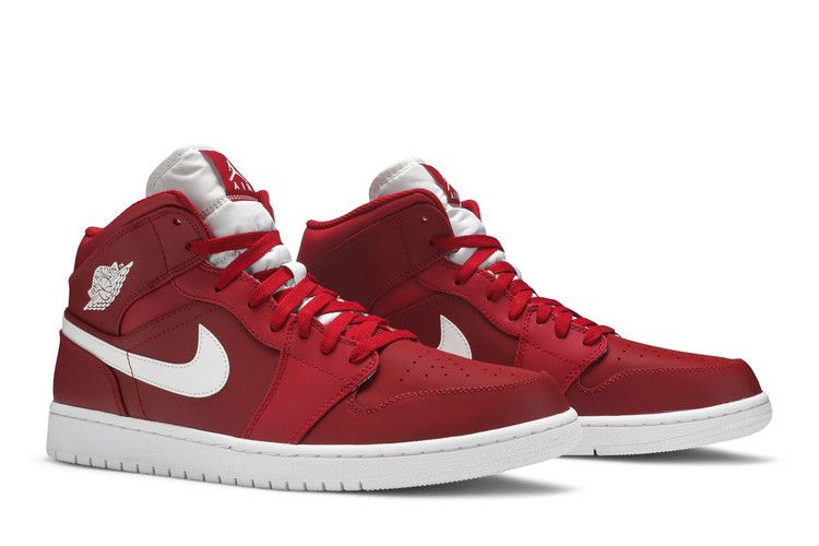 Jordan 1 Retro Mid Gym Red White