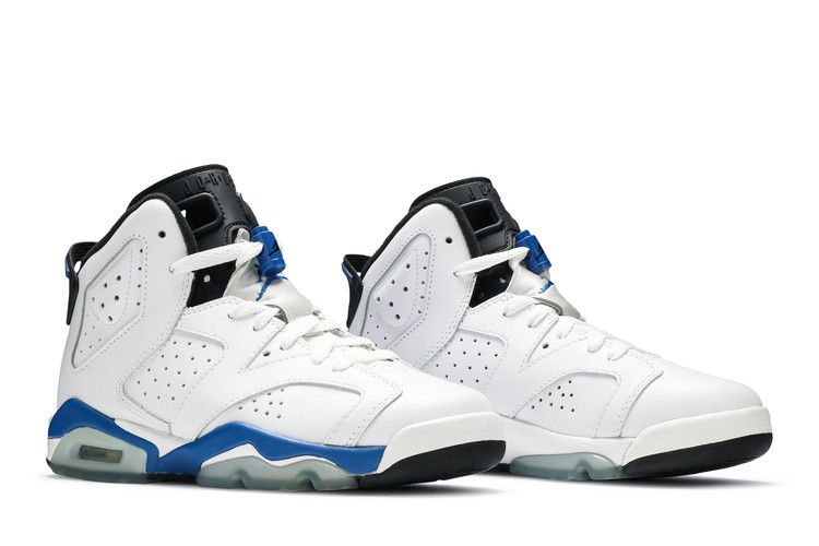 Jordan 6 Retro Sport Blue (2014) (GS)