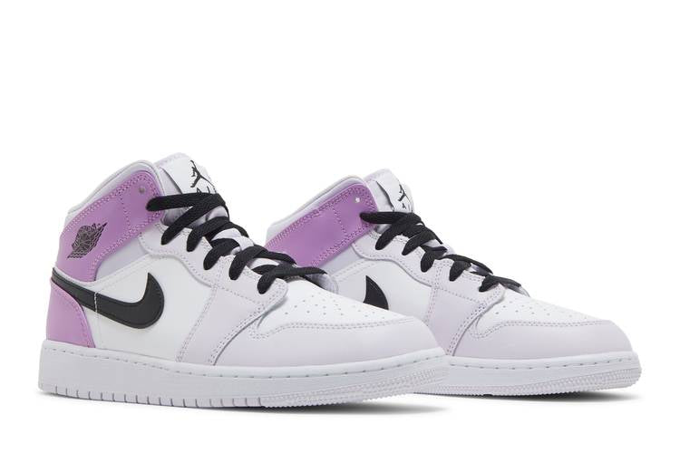 Jordan 1 Mid Barely Grape (GS)