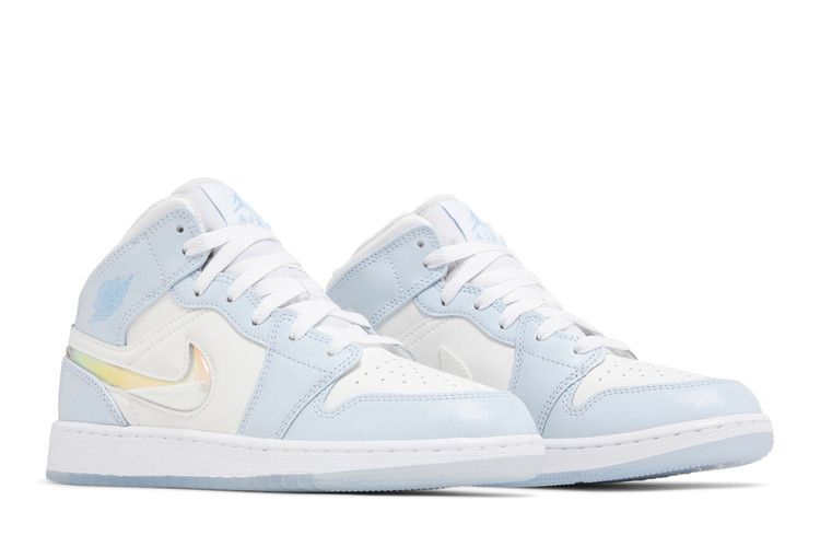 Jordan 1 Mid SE Glitter Swoosh (GS)