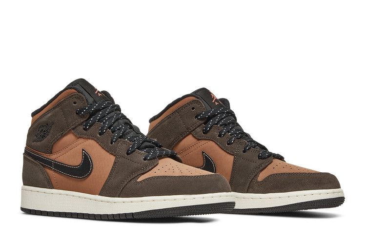 Jordan 1 Mid SE Dark Chocolate (GS)