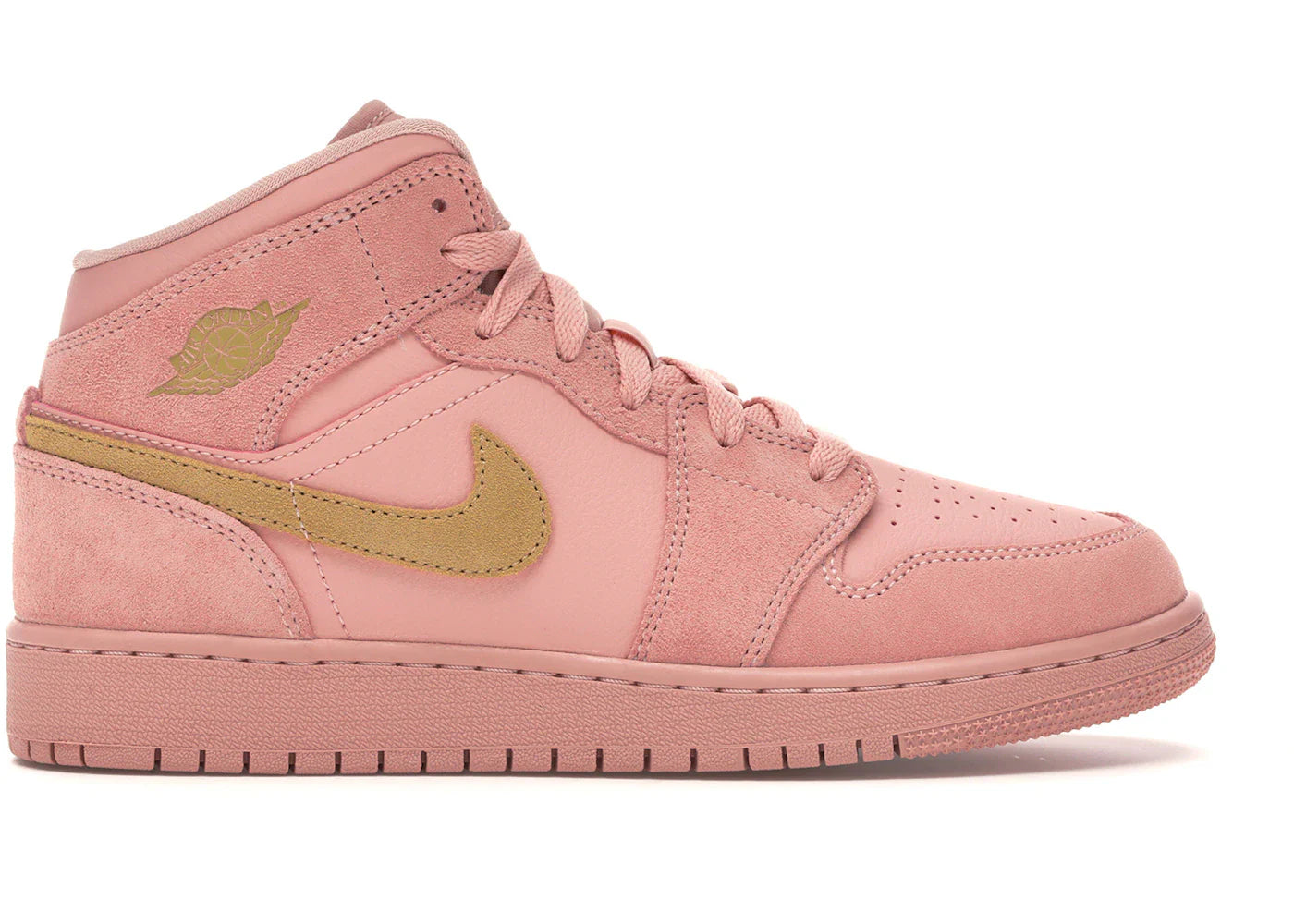 Jordan 1 Mid Coral Gold (GS)