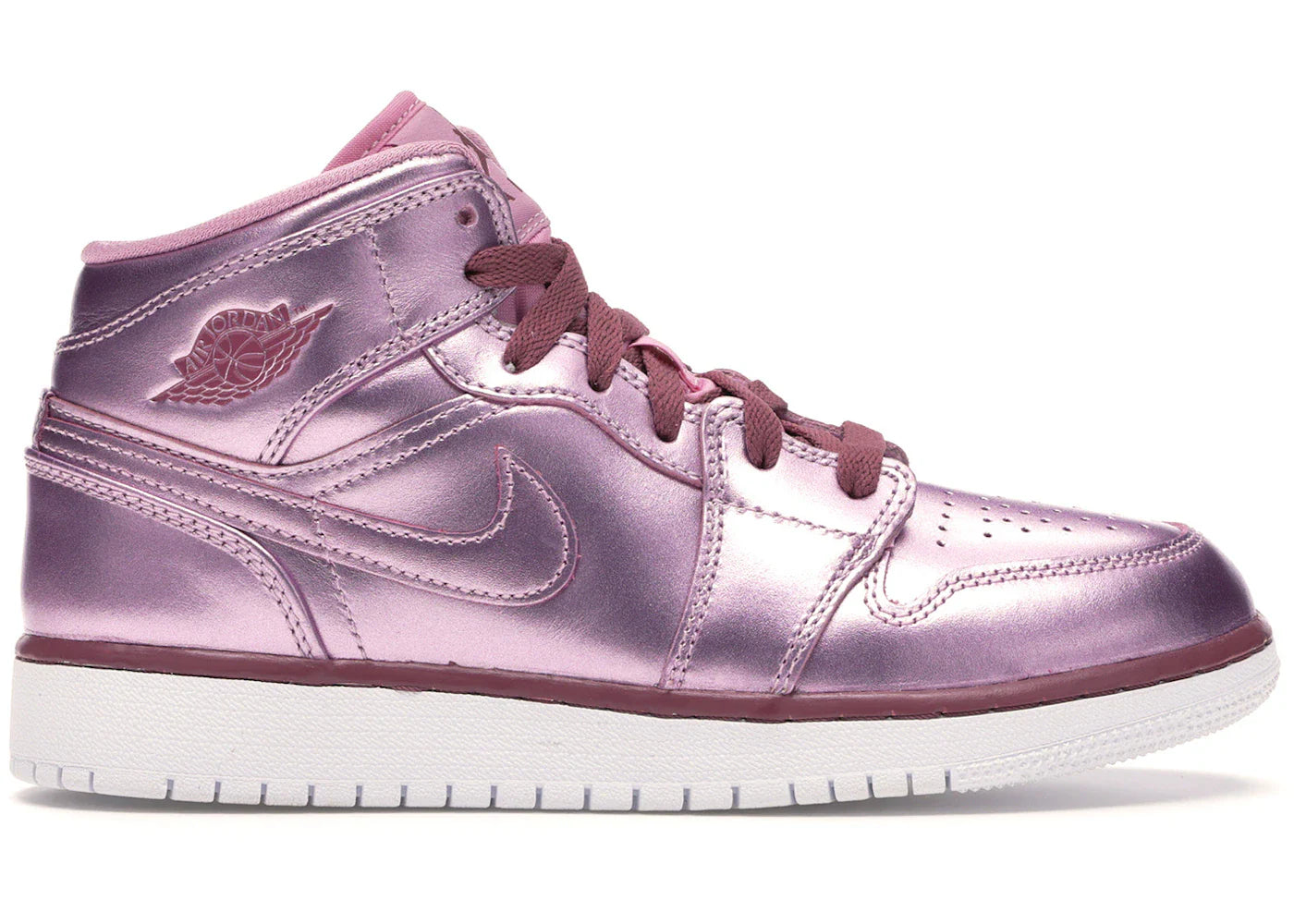 Jordan 1 Mid Pink Rise (GS)