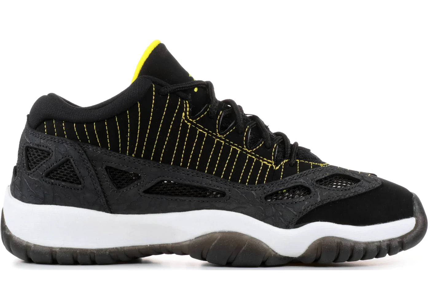 Jordan 11 Retro Low IE Black Zest (GS)