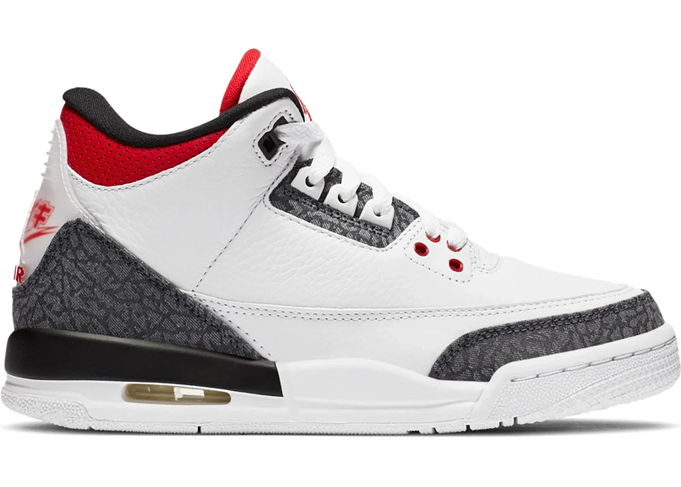 Jordan 3 Retro SE-T JP Fire Red Denim (GS)