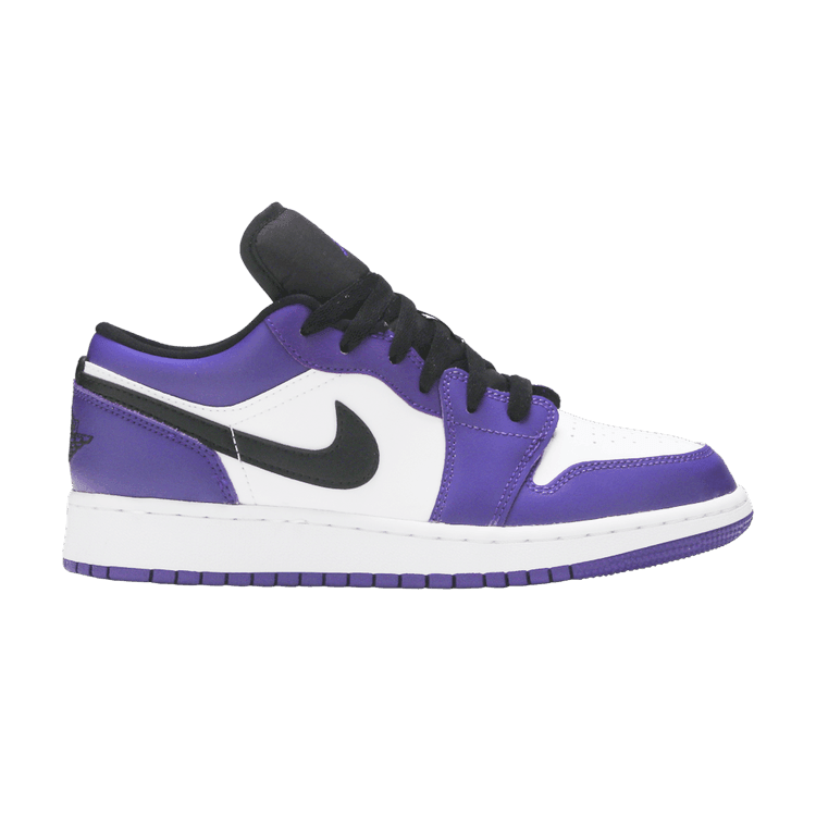 Jordan 1 Low Court Purple White (GS)