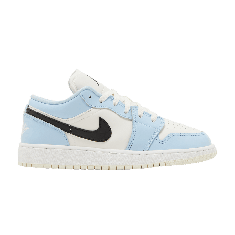Jordan 1 Low Ice Blue Black (GS)