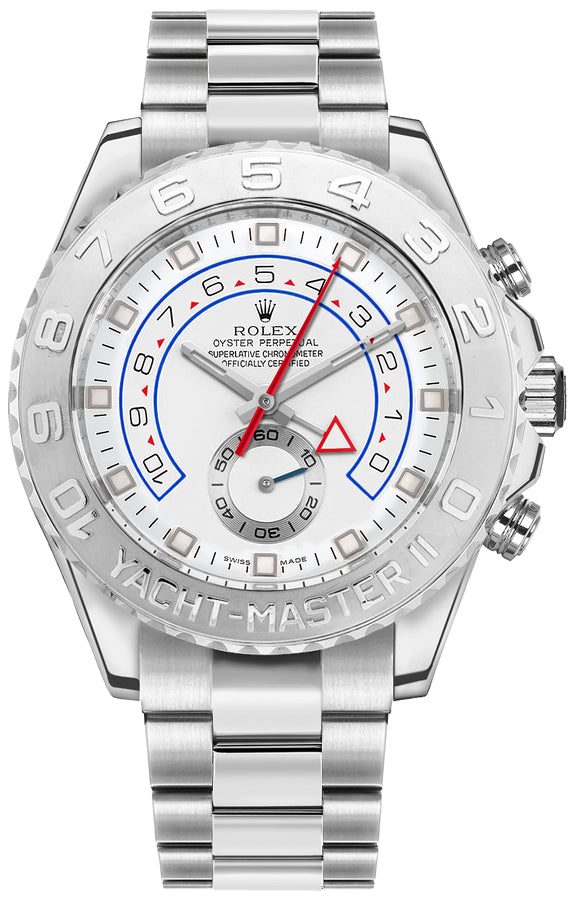 Rolex Yacht-Master II White Dial 44mm Men's Watch 116689-0001