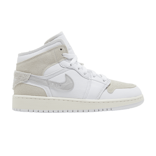 Jordan 1 Mid SE Craft Inside Out Tech Grey (GS)