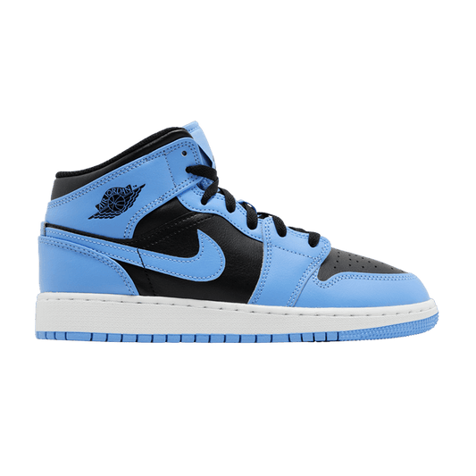 Jordan 1 Mid University Blue Black (GS)