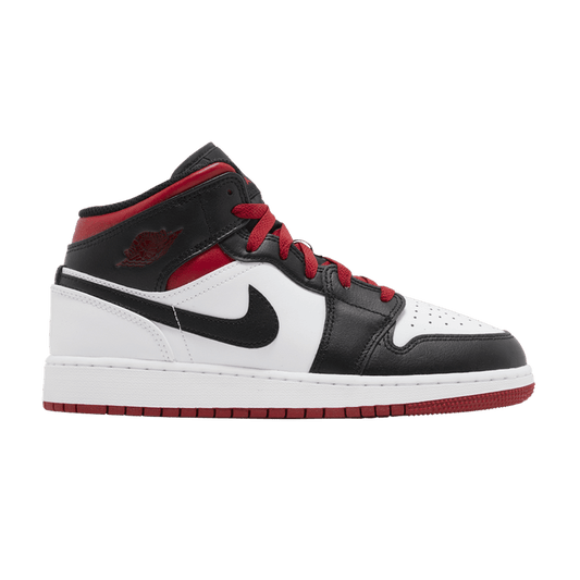 Jordan 1 Mid Gym Red Black Toe (GS)