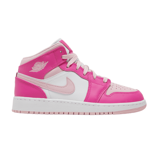 Jordan 1 Mid Fierce Pink (GS)
