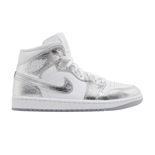 Jordan 1 Mid SE Metallic Silver (Women's)