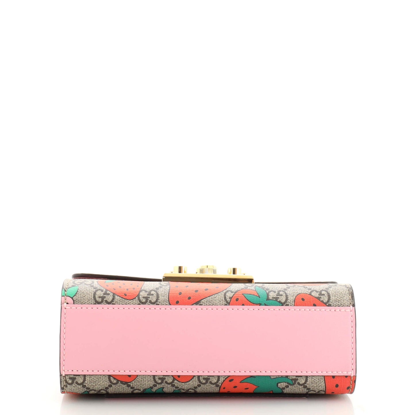 Padlock Shoulder Bag Printed GG Coated Canvas Small