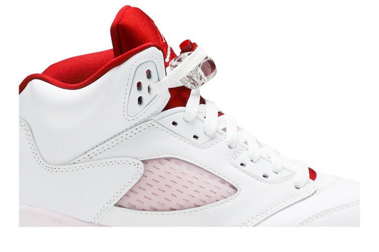 Jordan 5 Retro White Pink Red (GS)