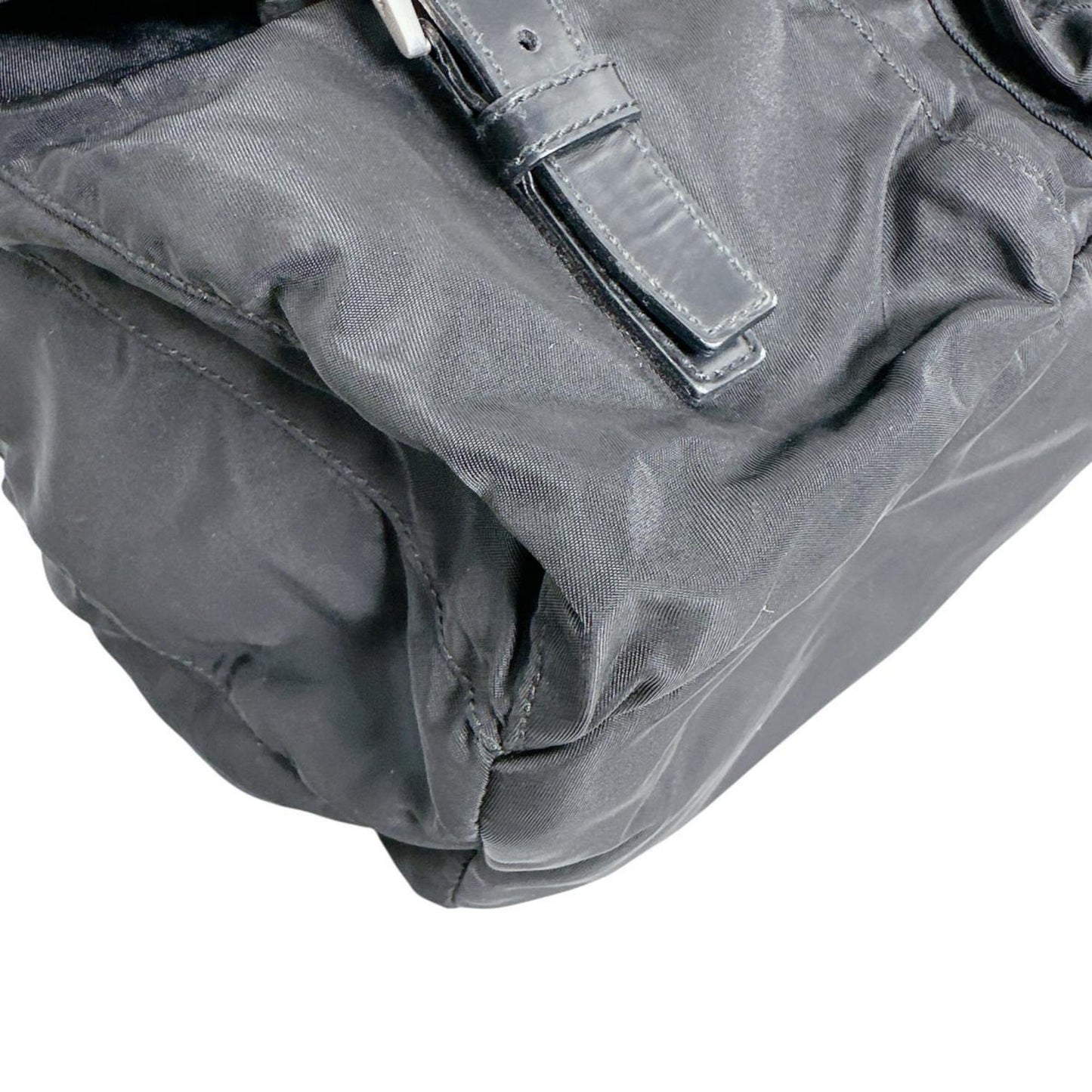 Double Front Pocket Backpack Tessuto Small