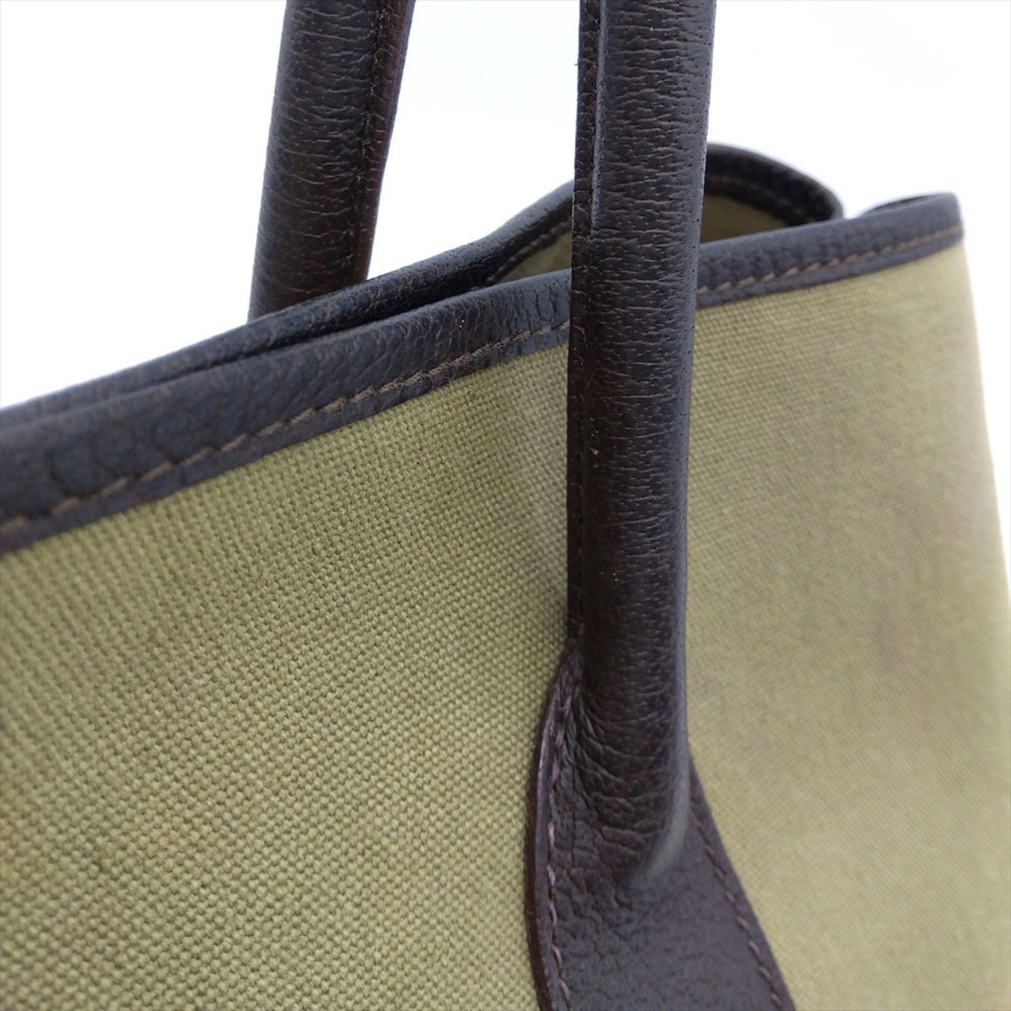 Garden Party Tote Toile and Leather 36