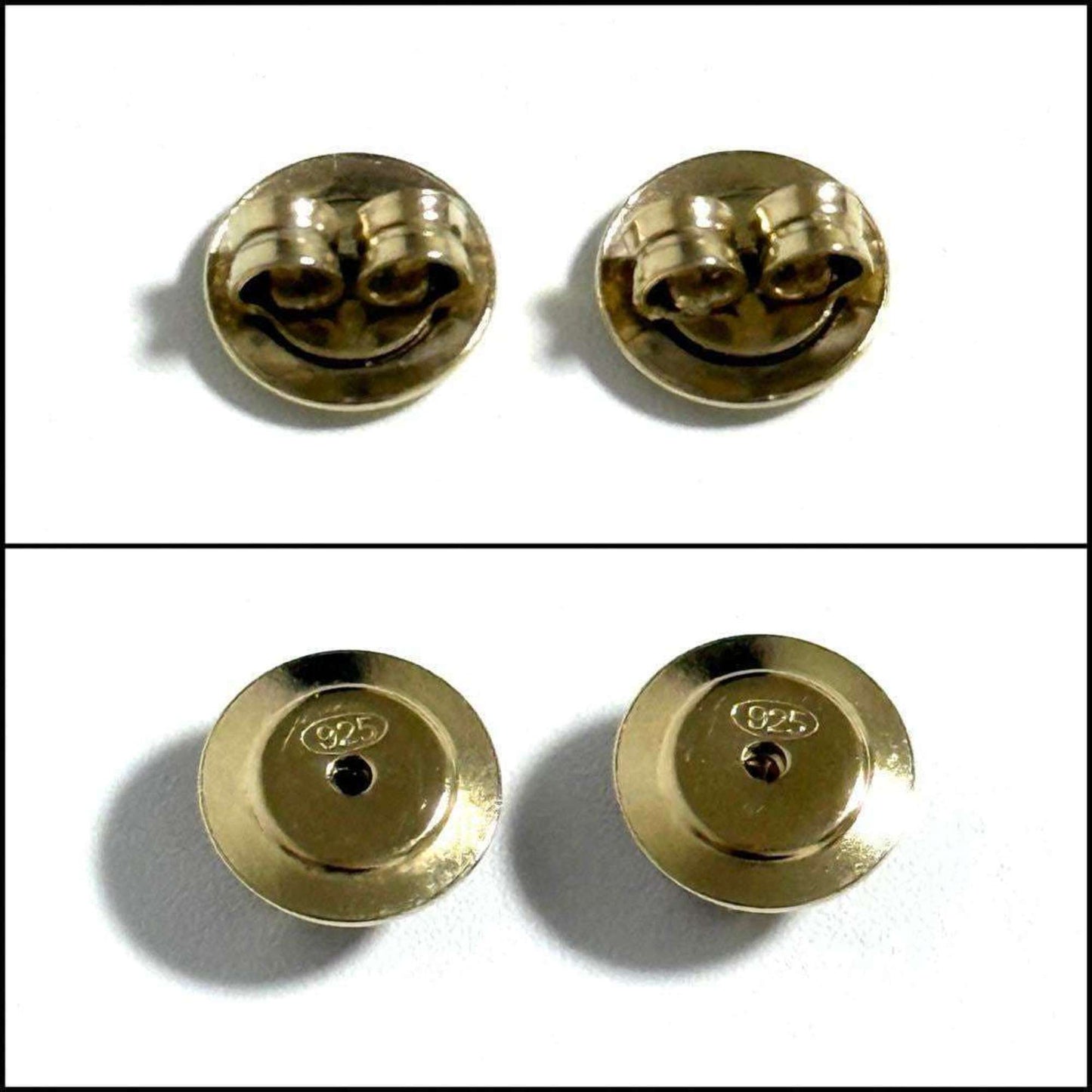 Earrings Crystal Palladium and Sterling Silver