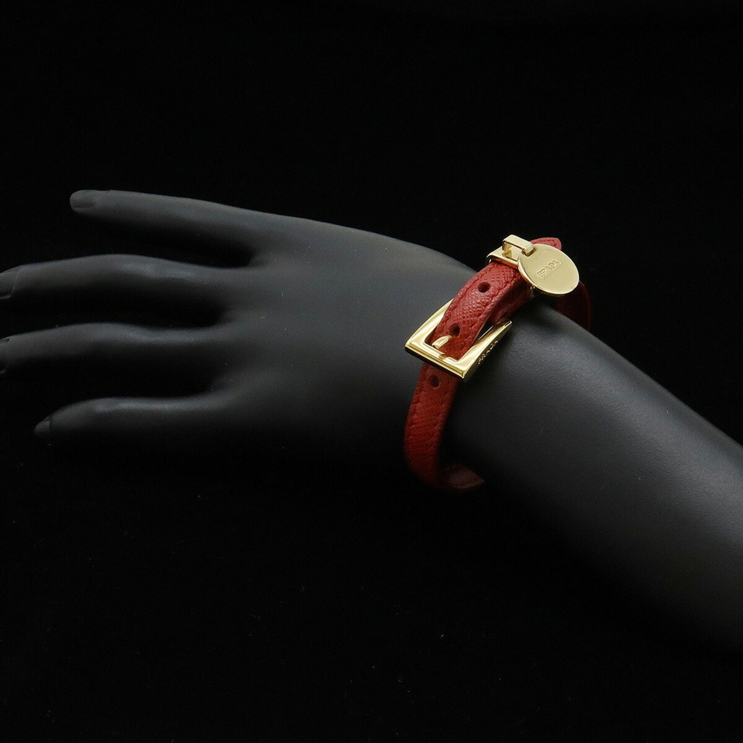 Bracelet Leather Red