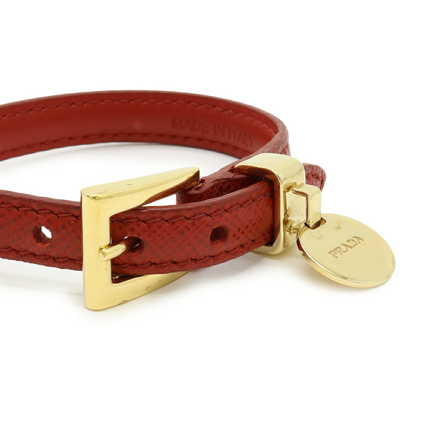 Bracelet Leather Red