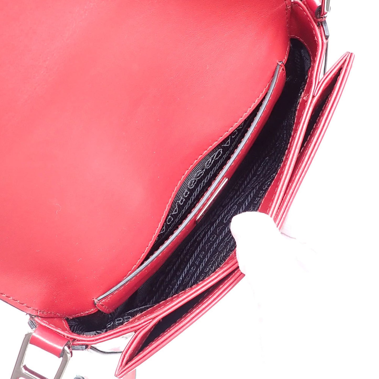 Cleo Flap Shoulder Bag Spazzolato Leather Small