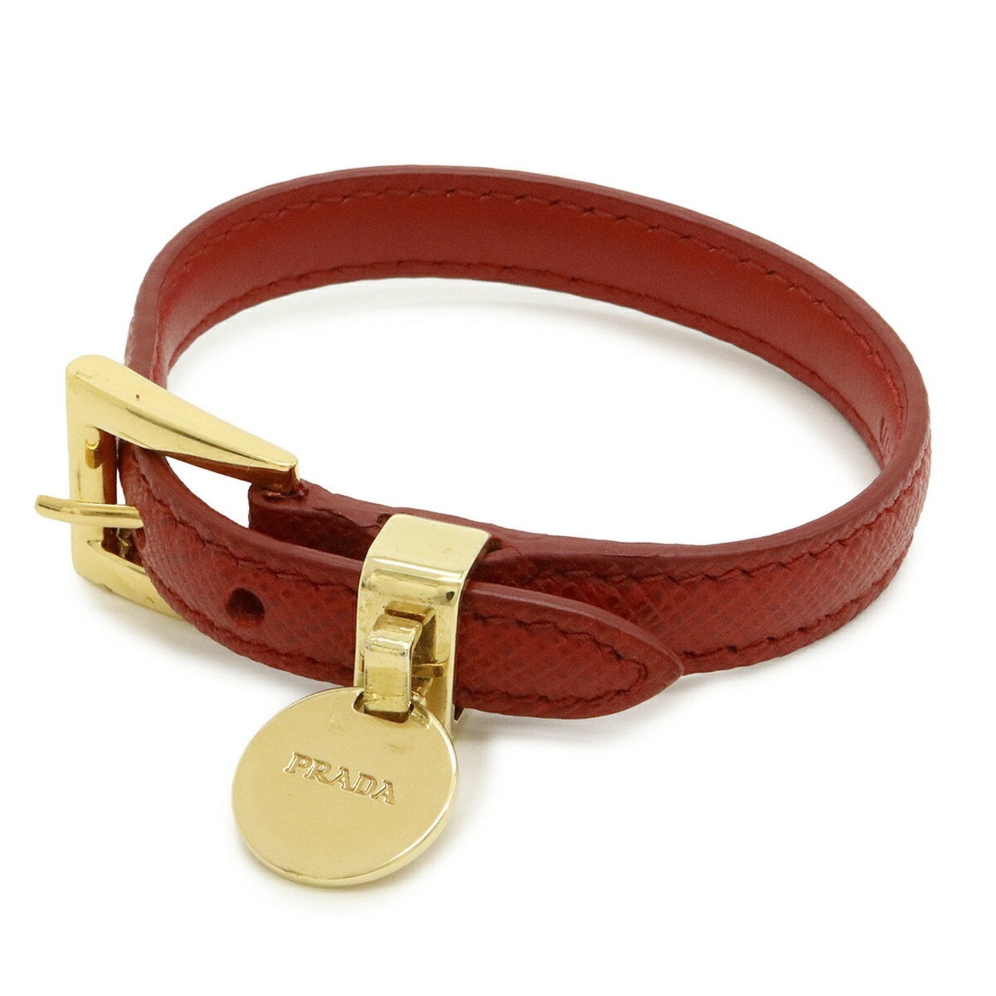 Bracelet Leather Red