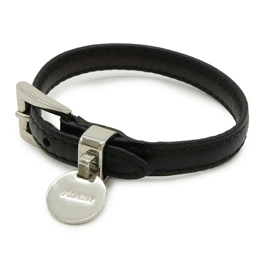 Belt Bracelet Leather Nero Black