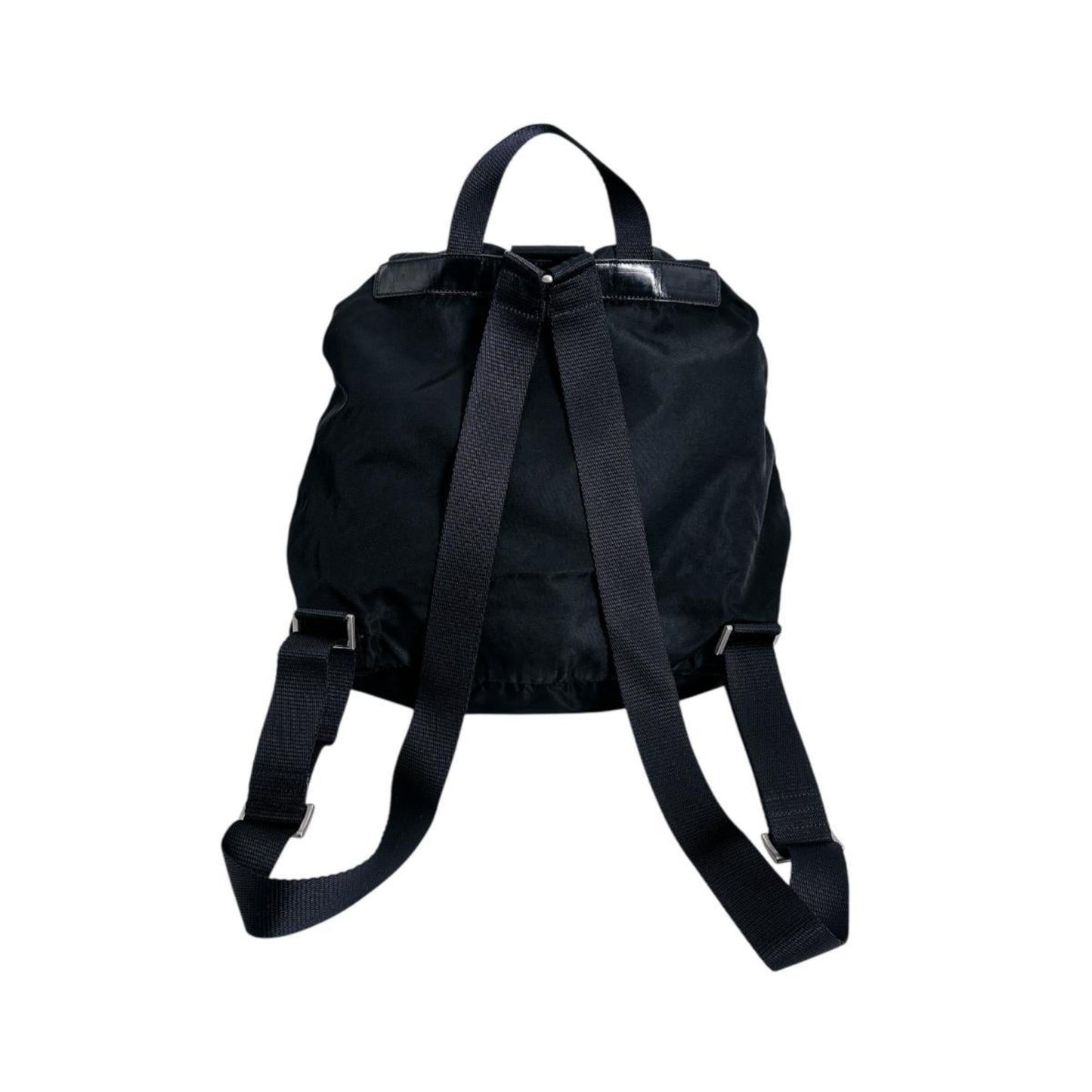 Double Front Pocket Backpack Tessuto Small