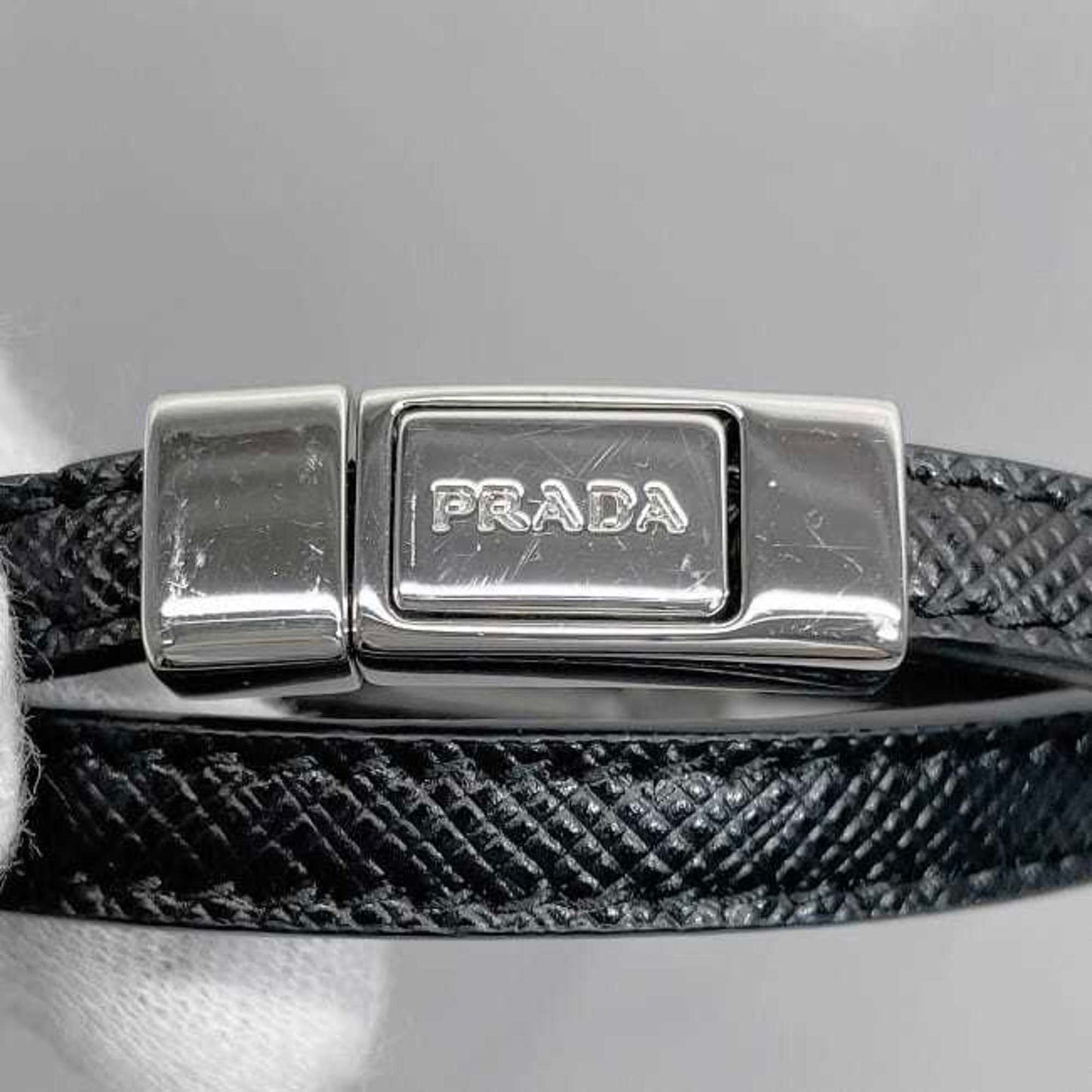 Bracelet Black Nero Leather and Metal