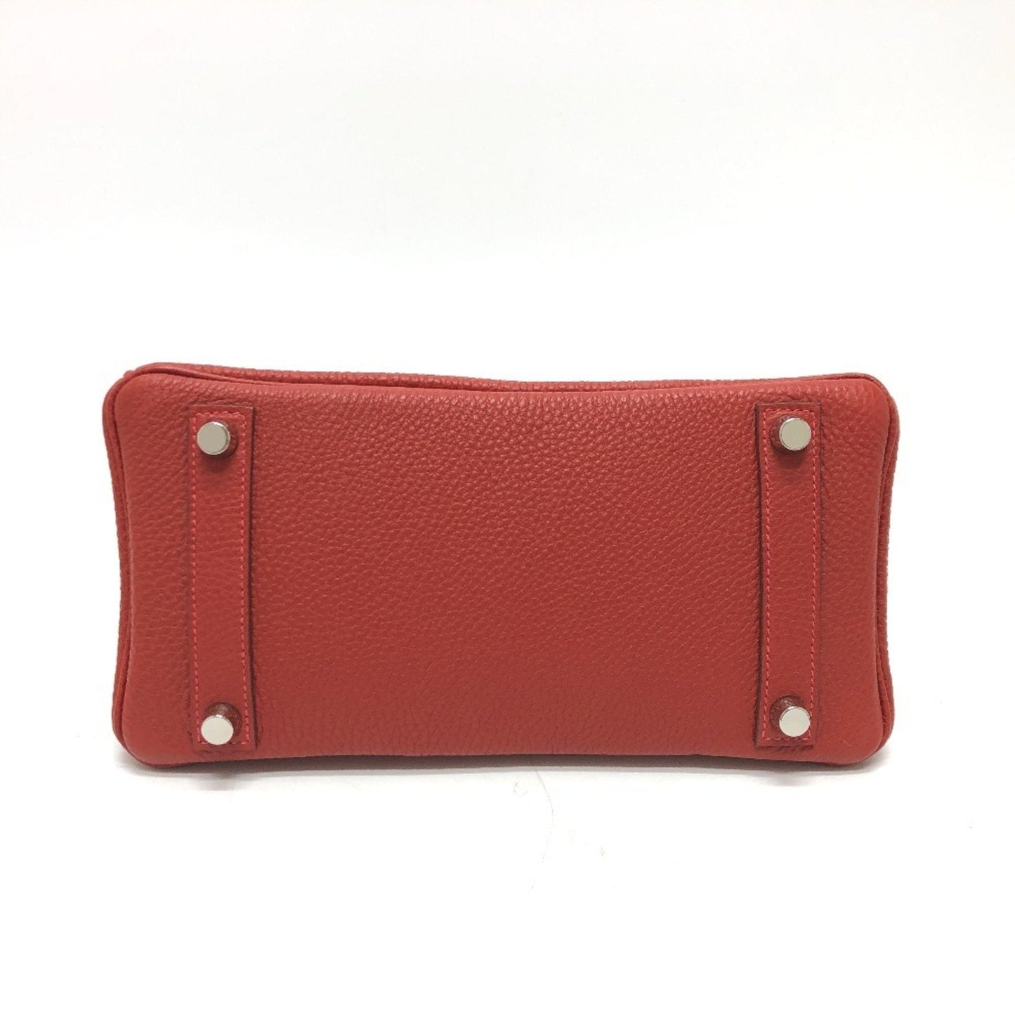 Birkin Handbag Red Togo with Palladium Hardware 25