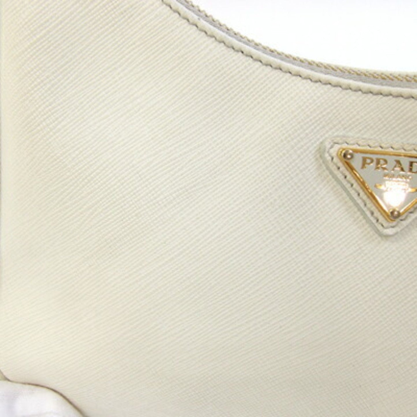 Adjustable Handle Zip Hobo Saffiano Leather Mini