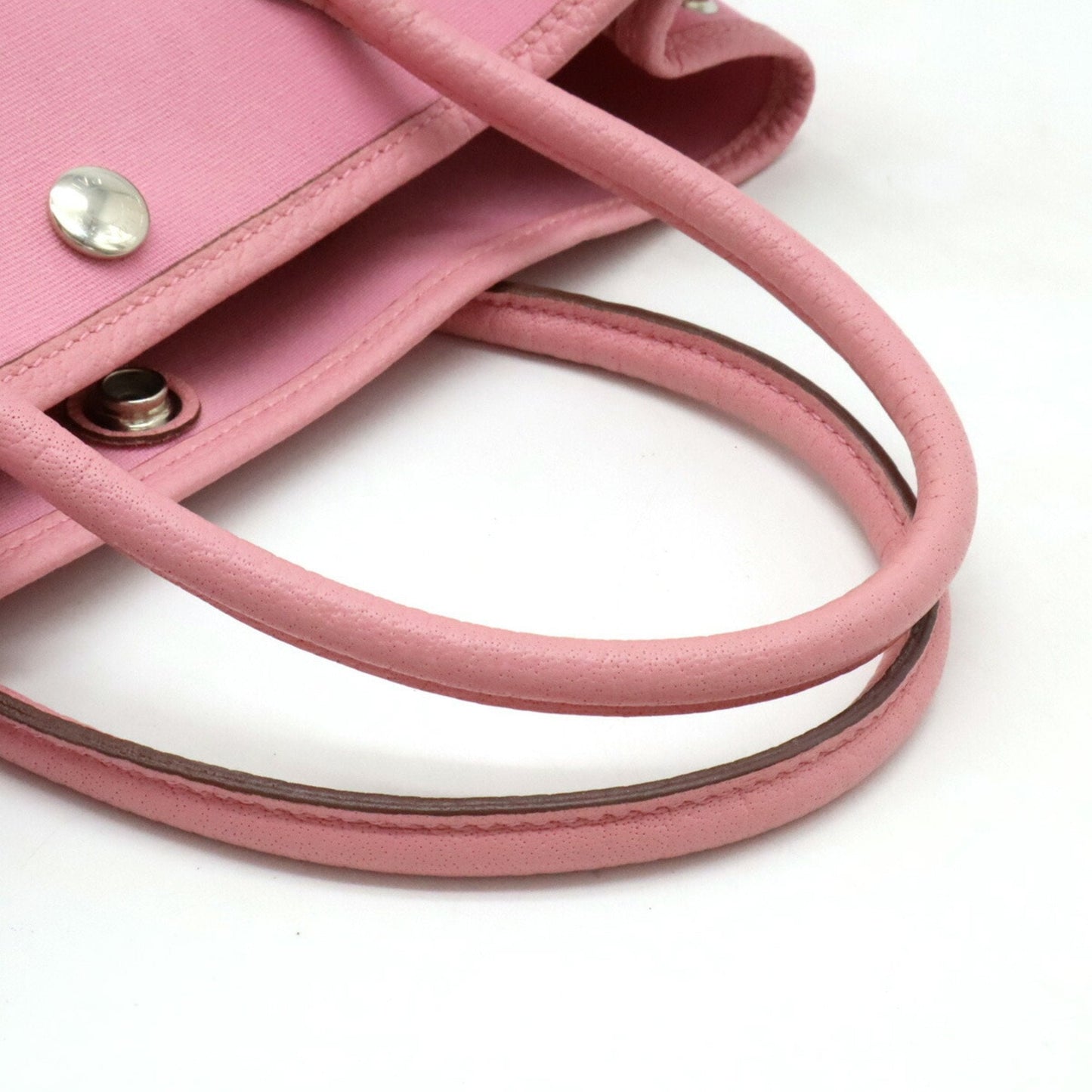 Garden Party Tote Toile and Leather 30