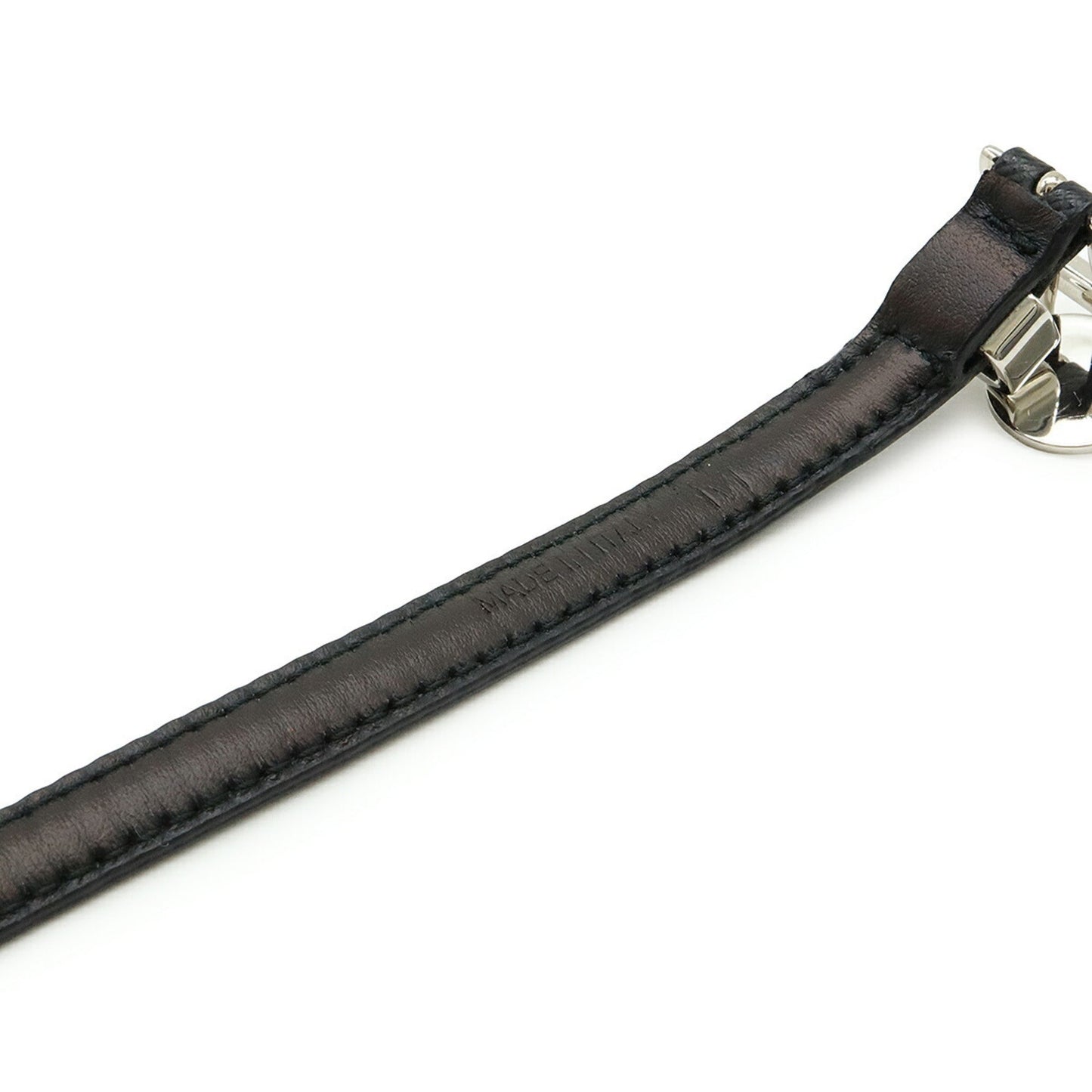 Belt Bracelet Leather Nero Black
