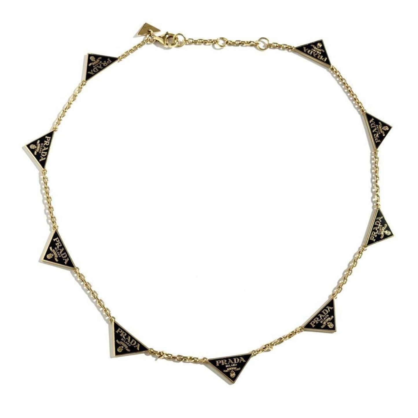 Pendant Necklace Enamel Metal