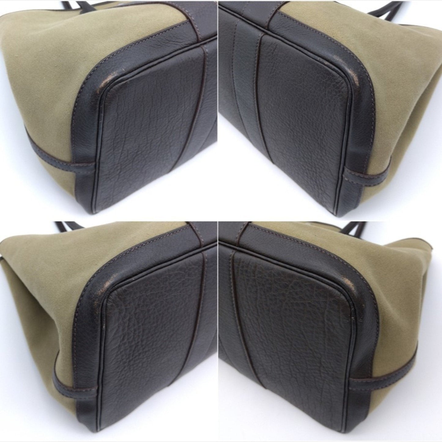 Garden Party Tote Toile and Leather 36